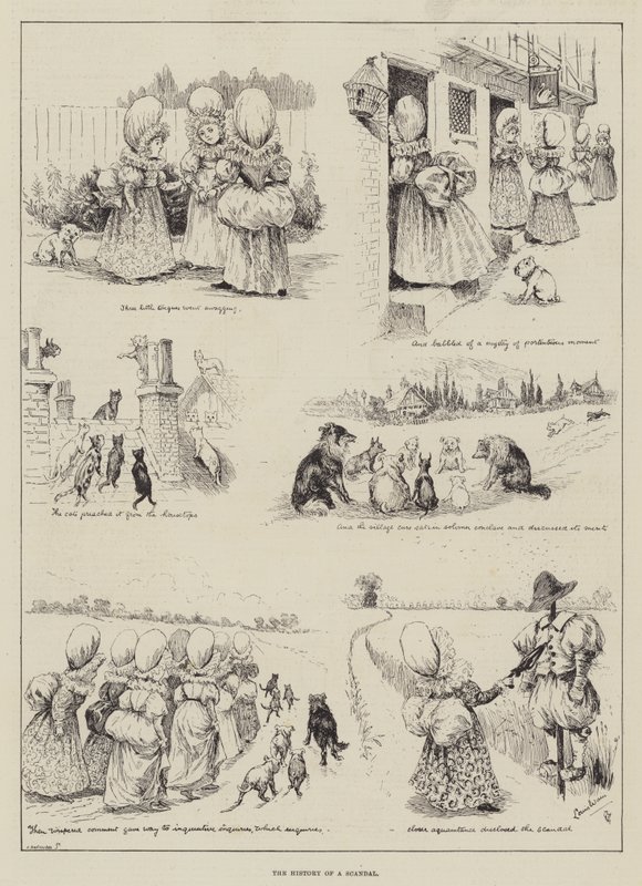 Historie skandálu od Louis Wain