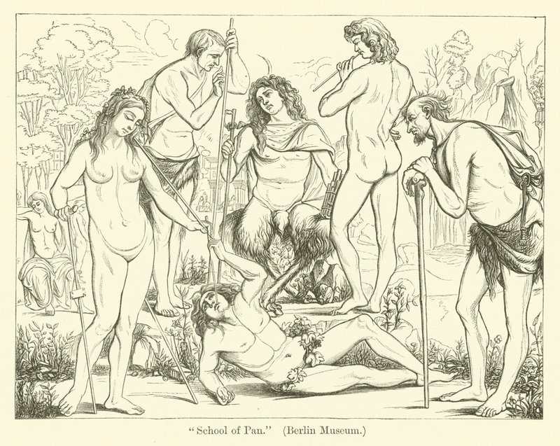 School of Pan (rytina) od Luca Signorelli