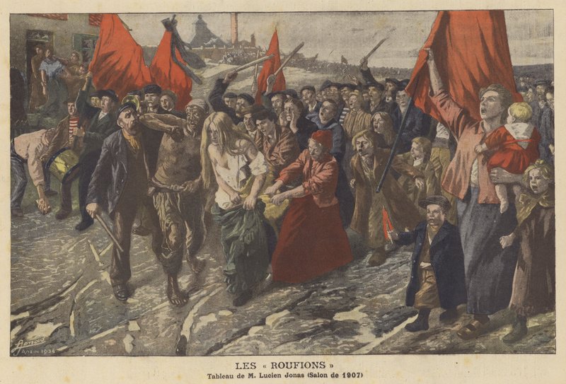 Les "Roufions" (barva litho) od Lucien Hector Jonas