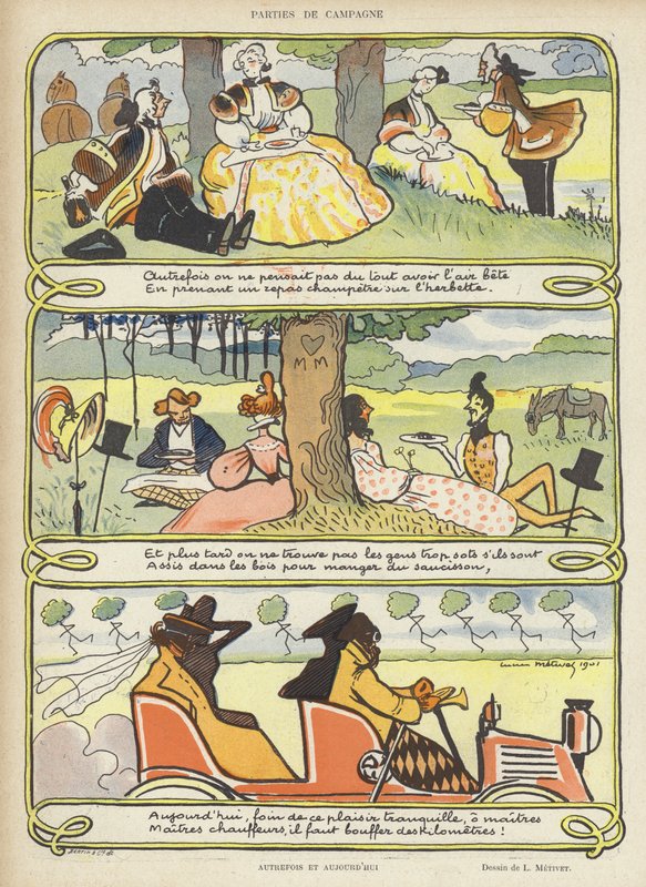 Ilustrace pro Le Rire od Lucien Metivet