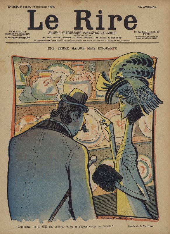 Ilustrace pro Le Rire od Lucien Metivet