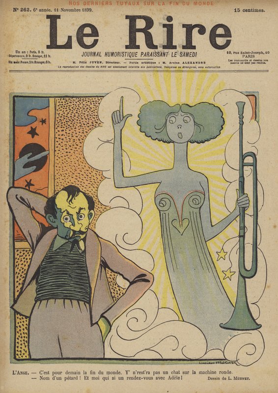 Ilustrace pro Le Rire od Lucien Metivet