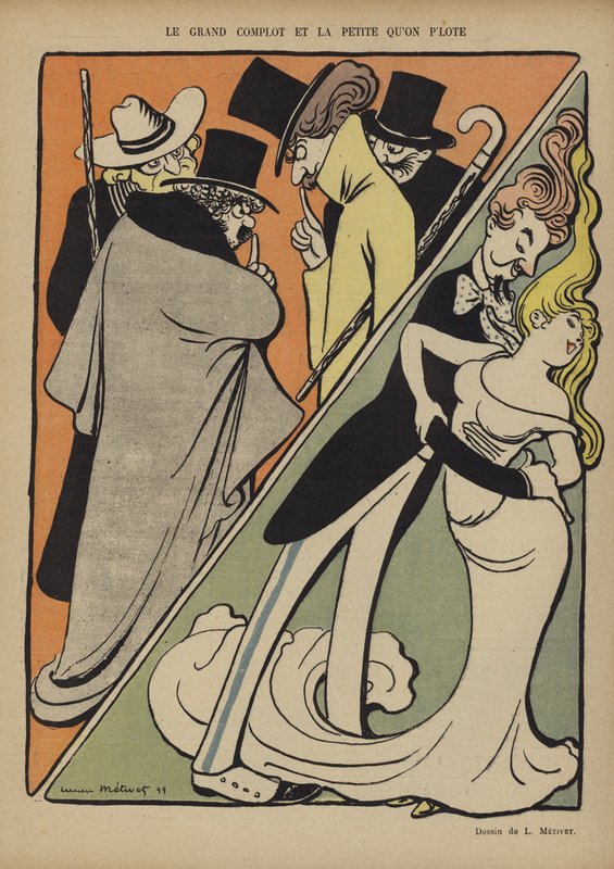 Ilustrace pro Le Rire od Lucien Metivet