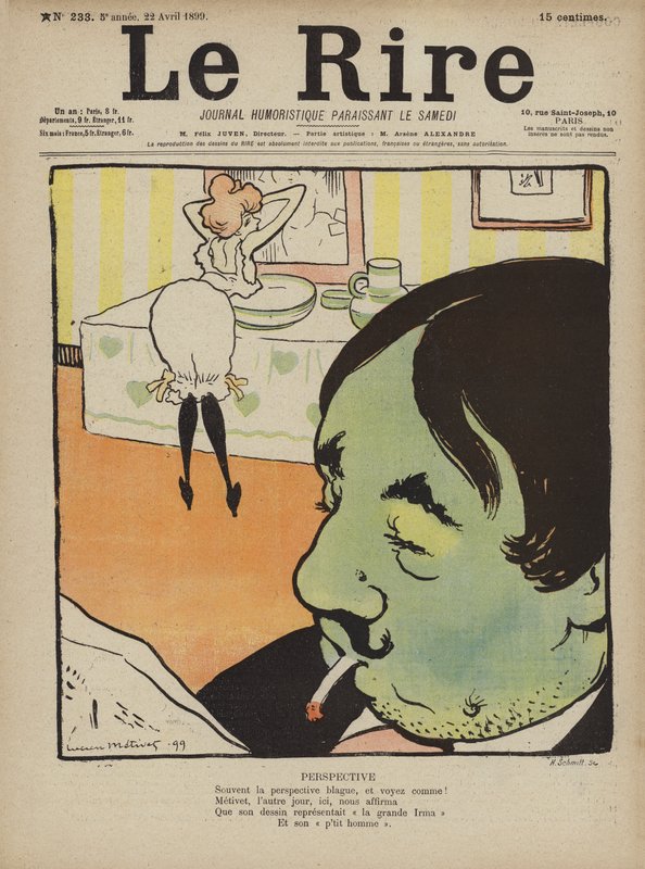 Ilustrace pro Le Rire od Lucien Metivet