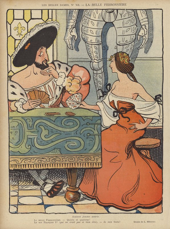 Ilustrace pro Le Rire od Lucien Metivet