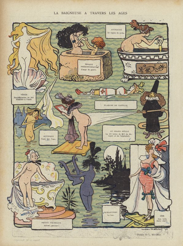 Ilustrace pro Le Rire od Lucien Metivet