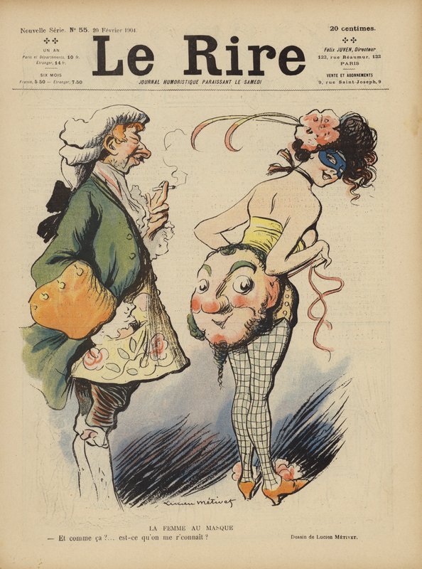 Ilustrace pro Le Rire od Lucien Metivet