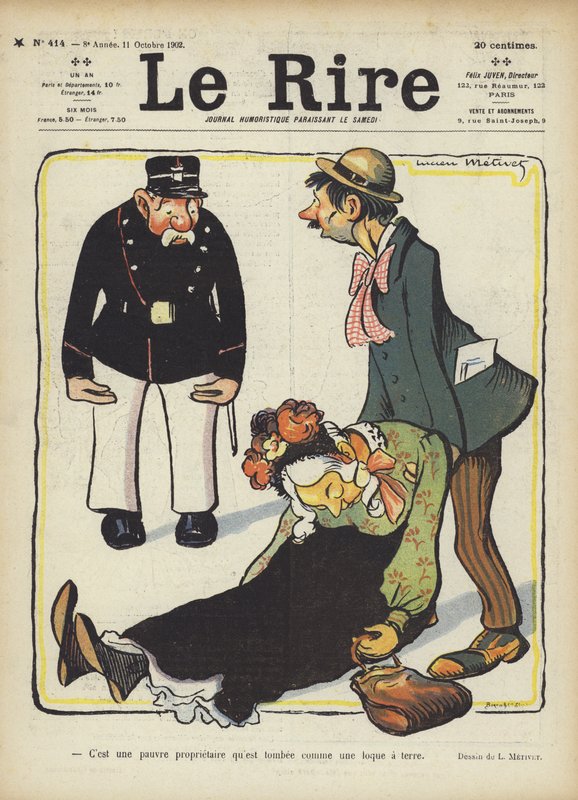 Ilustrace pro Le Rire od Lucien Metivet