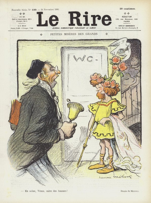 Ilustrace pro Le Rire od Lucien Metivet