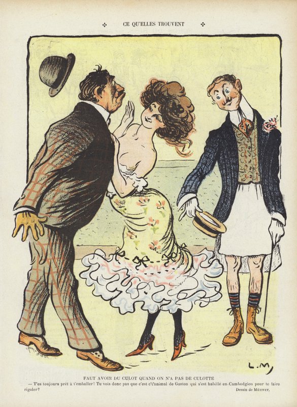 Ilustrace pro Le Rire od Lucien Metivet