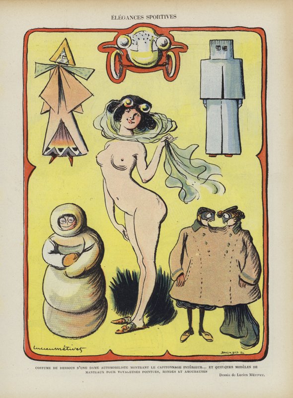 Ilustrace pro Le Rire od Lucien Metivet