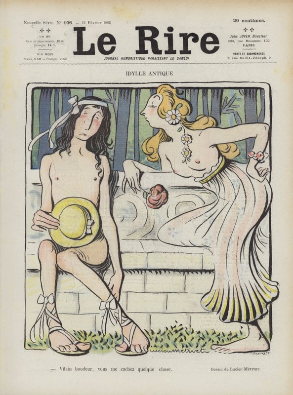 Ilustrace pro Le Rire od Lucien Metivet