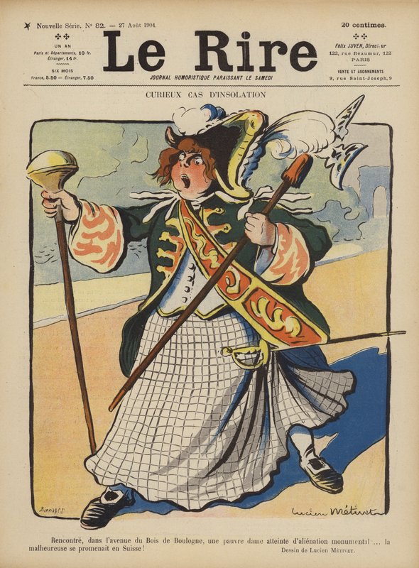 Ilustrace pro Le Rire od Lucien Metivet