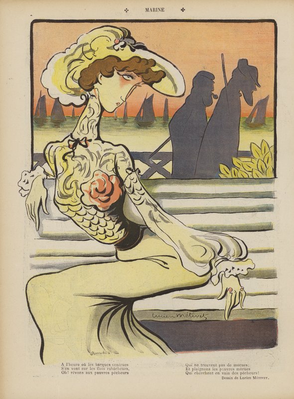 Ilustrace pro Le Rire od Lucien Metivet