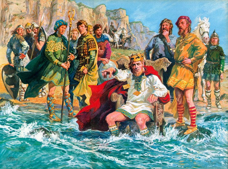 Král Kanuta od Luis Arcas Brauner