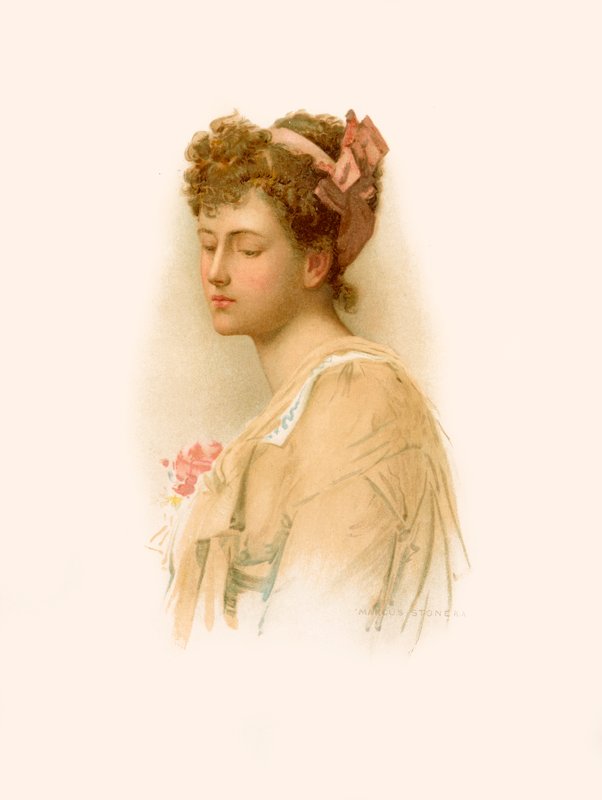 Tennysonova Margaret od Marcus Stone
