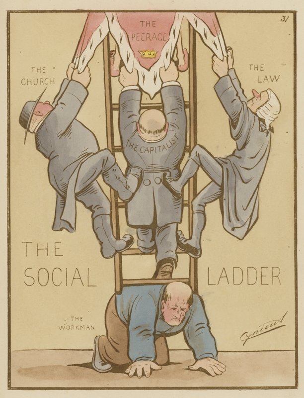 Sociální žebříček od Martin Cynicus Anderson