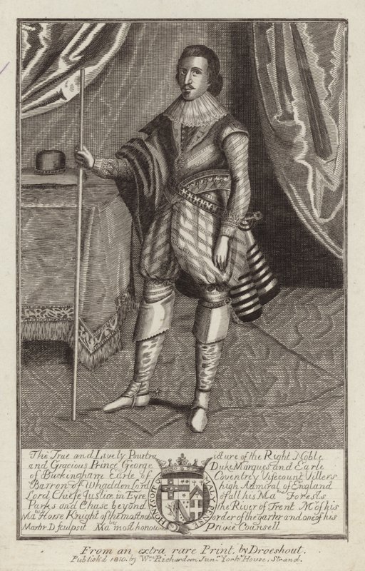 George Villiers od Martin, the elder Droeshout