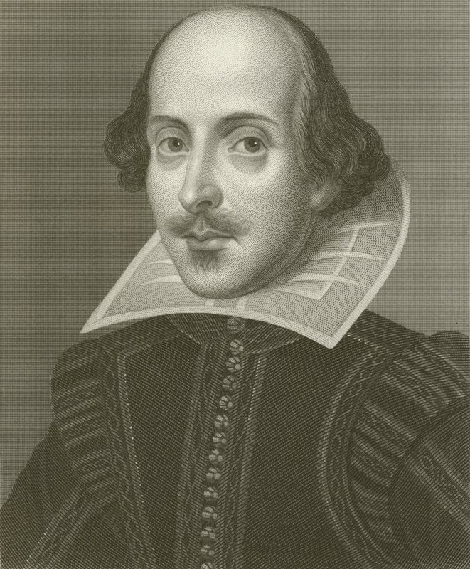 Shakespeare (rytina) od Martin the elder Droeshout