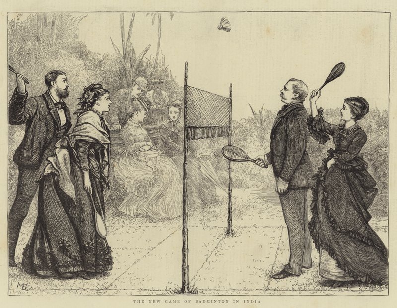 Nová hra badmintonu v Indii od Mary Ellen Edwards