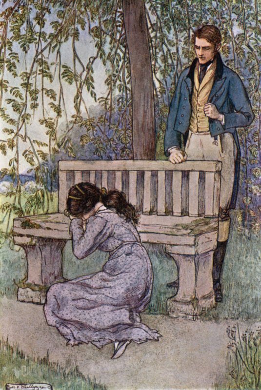 Ilustrace pro manželky a dcery od paní Gaskell od Mary V. Wheelhouse