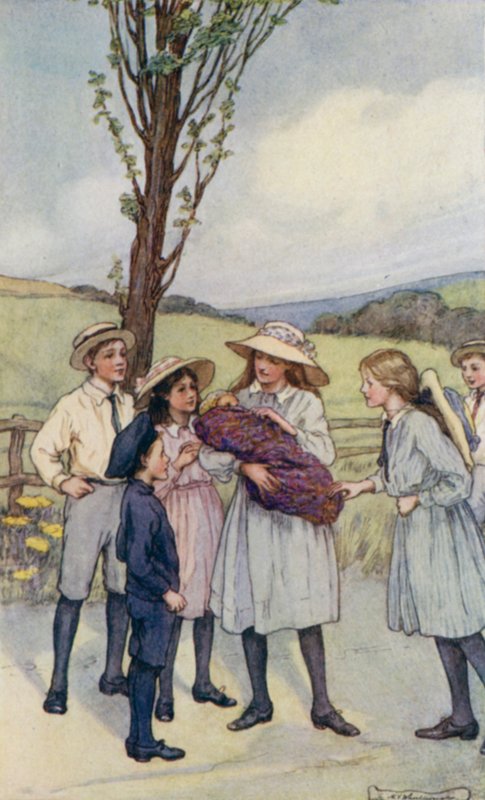 Scéna ze Slowcoach od Edwarda Verralla Lucase od Mary V. Wheelhouse