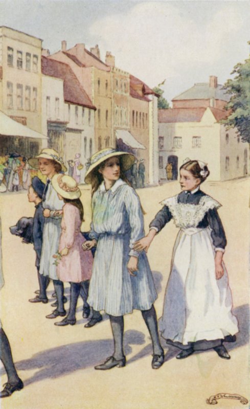 Scéna ze Slowcoach od Edwarda Verralla Lucase od Mary V. Wheelhouse