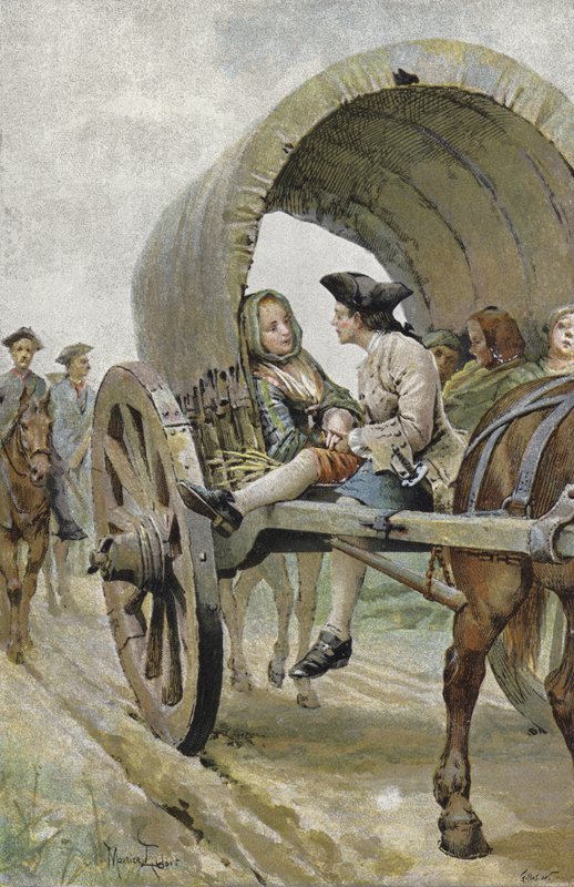 Na cestě do Le Havru od Maurice Leloir