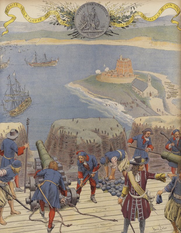Bitva o Camaret od Maurice Leloir
