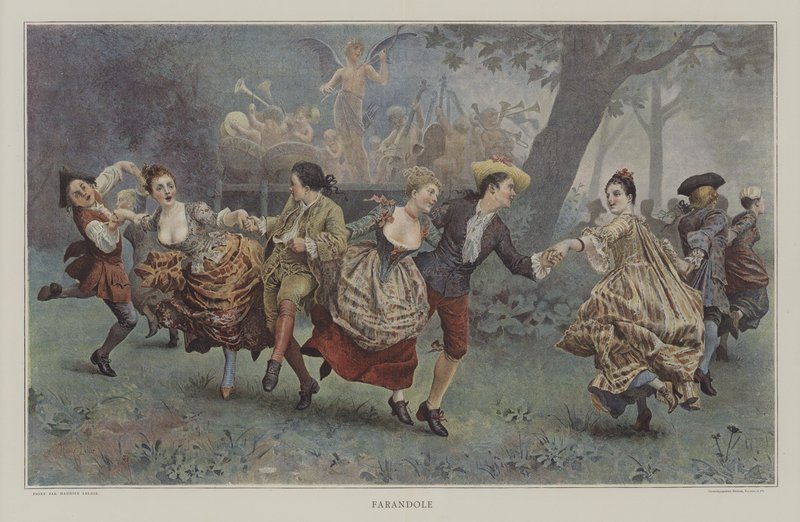 Rychlý tanec od Maurice Leloir