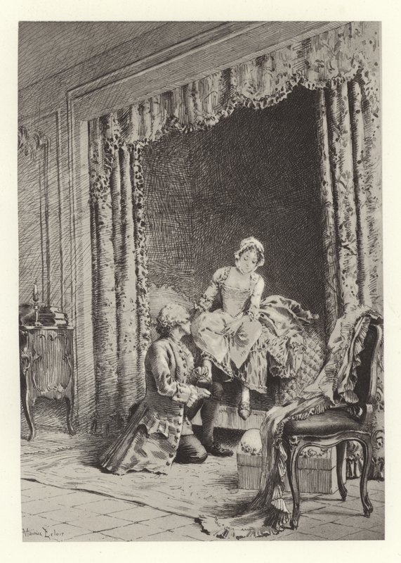 Pokušení od Maurice Leloir