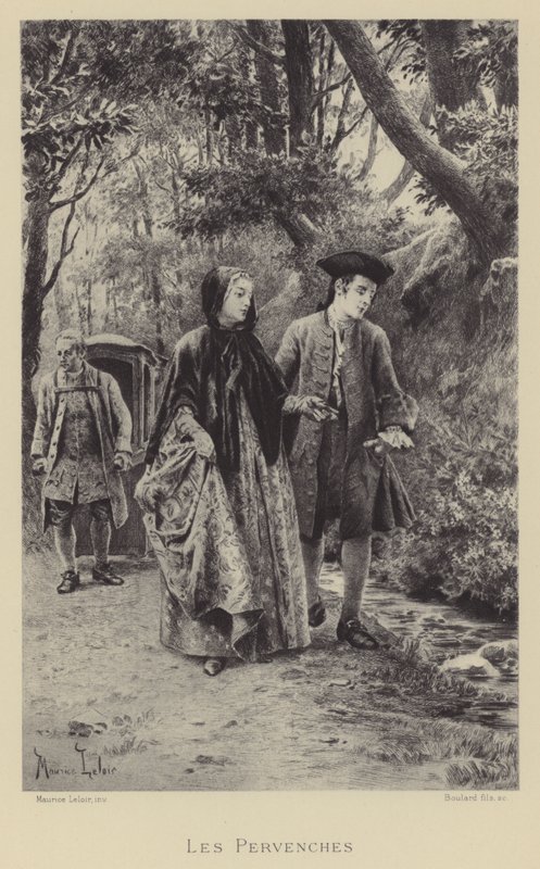 Barvínek (hlubotisk) od Maurice Leloir