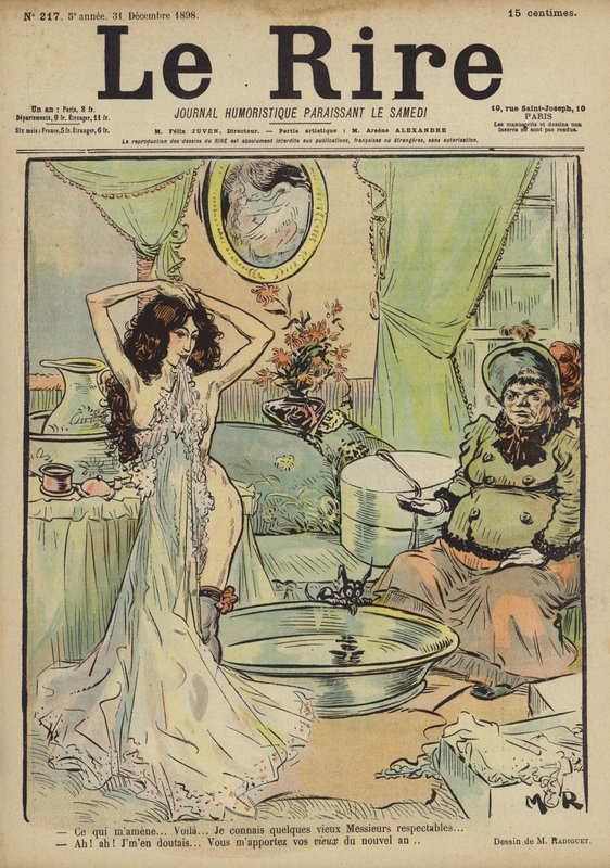 Ilustrace pro Le Rire od Maurice Radiguet
