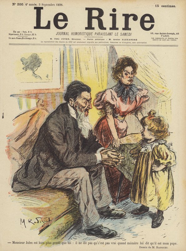 Ilustrace pro Le Rire od Maurice Radiguet