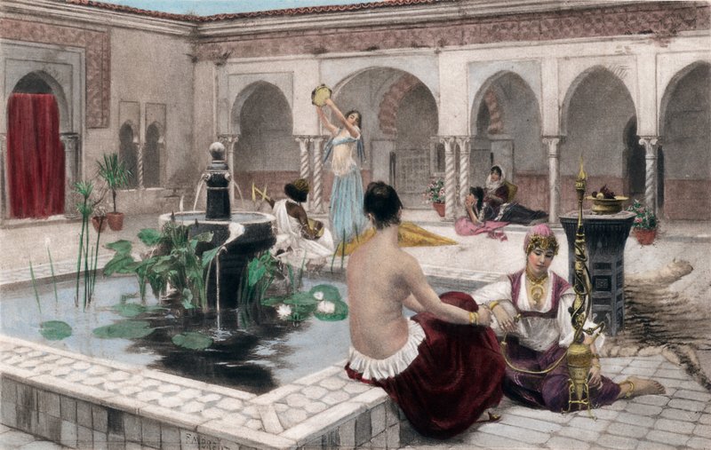 V Harému od Ferdinand Max Bredt