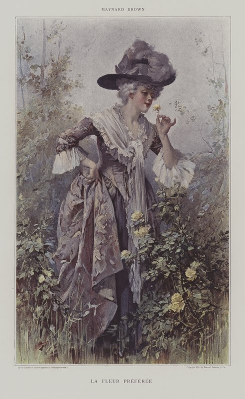 La Fleur Preferee (Oblíbená květina) od Maynard Brown