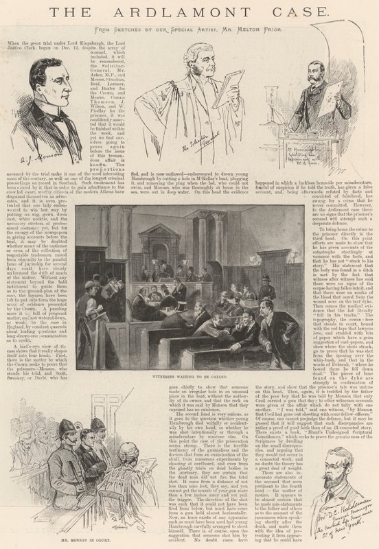 Případ Ardlamont od Melton Prior