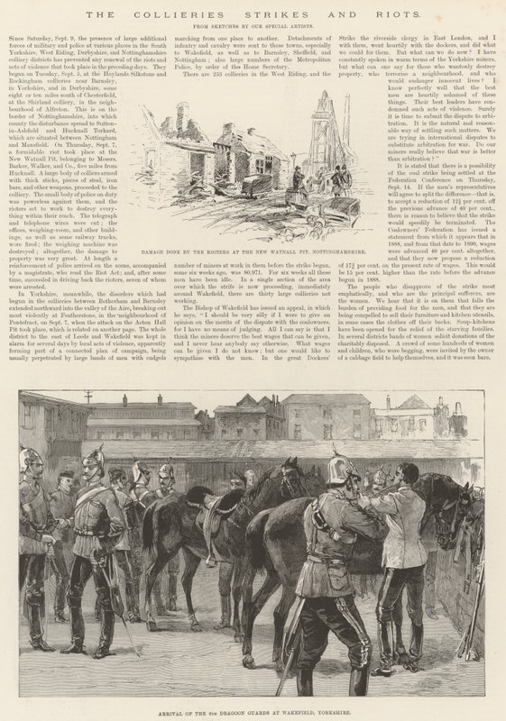 Údery a nepokoje v dolech od Melton Prior