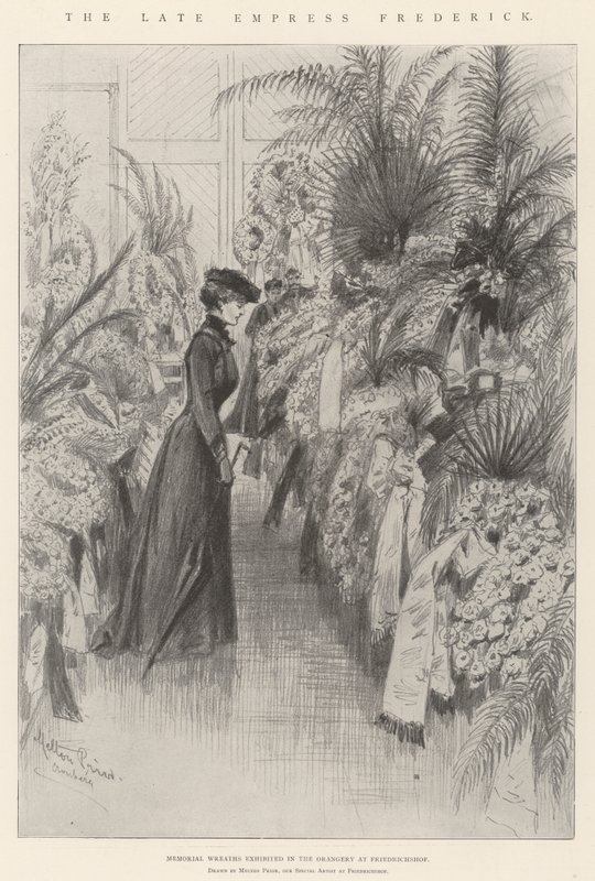 Zesnulá císařovna Frederick od Melton Prior