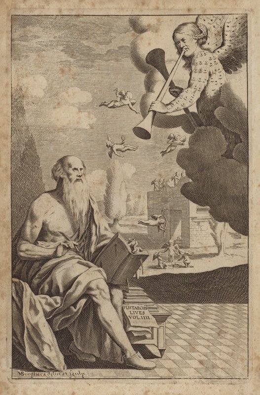Ilustrace pro Plutarchovy životy od Michael Burghers