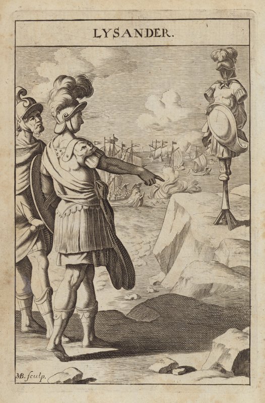 Lysander, spartský admirál od Michael Burghers