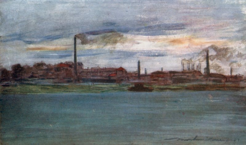 Nedaleko Charentonu od Mortimer Ludington Menpes