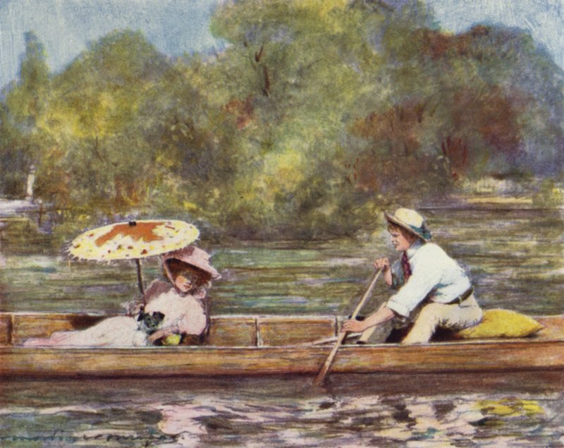 Pangbourne od Mortimer Ludington Menpes