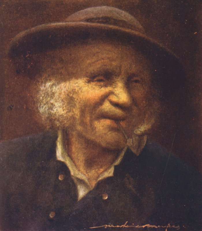 Pere Louis (barevná litografie) od Mortimer Ludington Menpes
