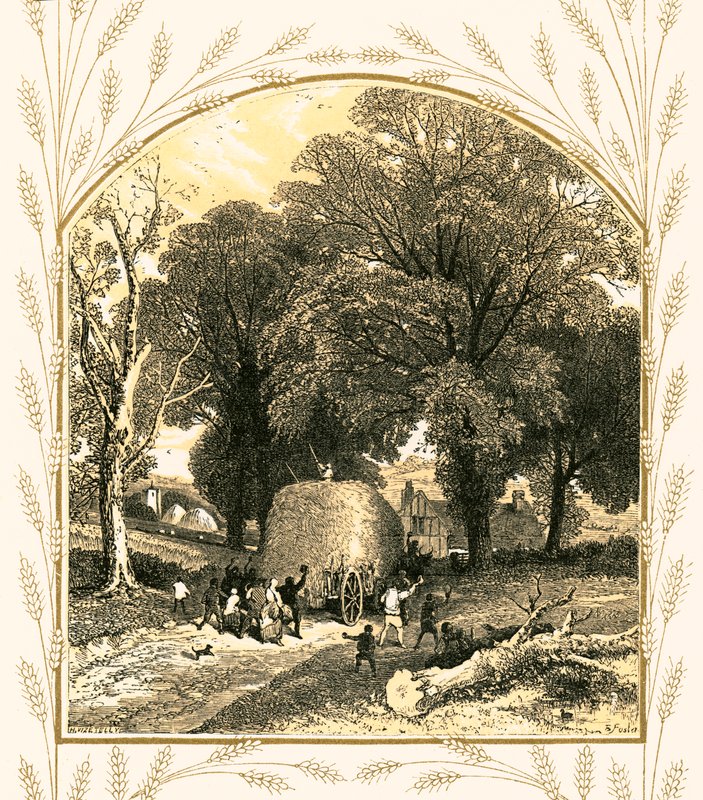 Haywain od Myles Birket Foster
