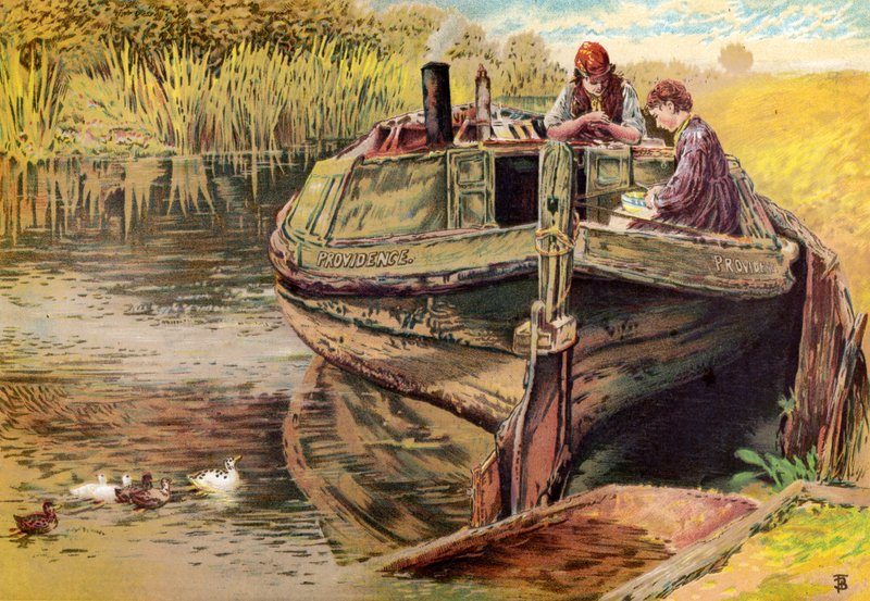 Bárka Providence od Myles Birket Foster