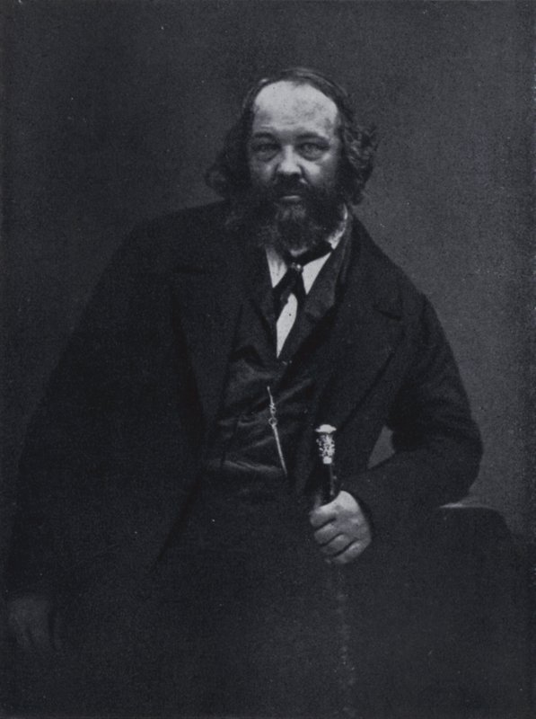 Revolucionář Michael Alexandrowitsch Bakunin od Nadar