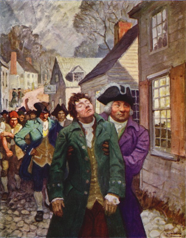Johnnyho porážka v doku od Newell Convers Wyeth