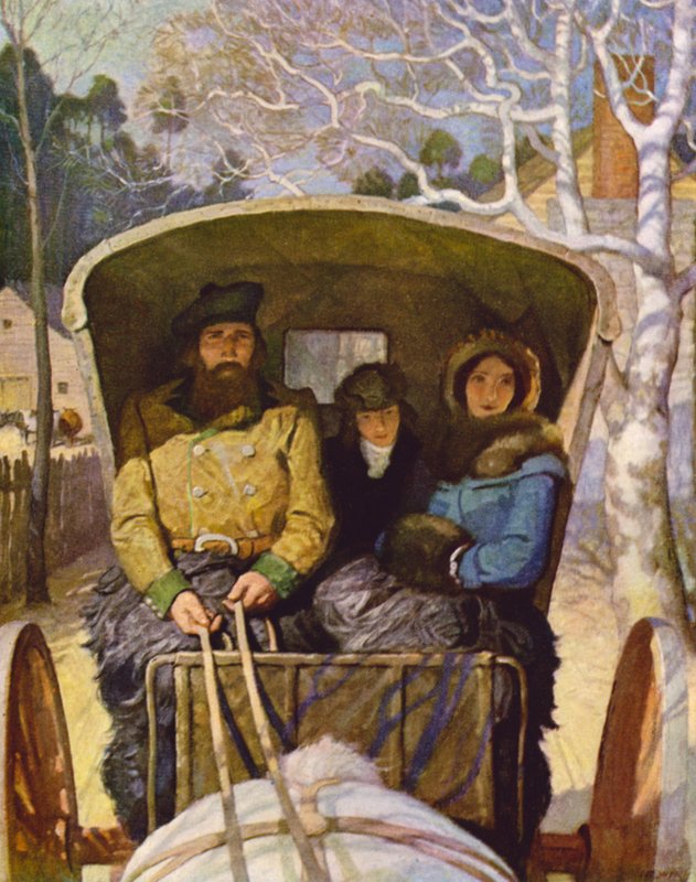 Fraserova rodina od Newell Convers Wyeth
