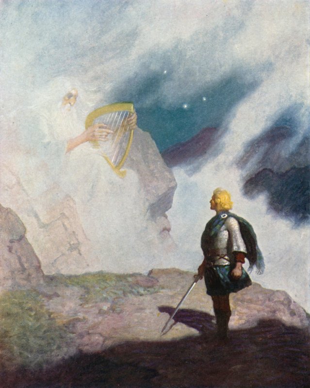 Wallaceova vize od Newell Convers Wyeth